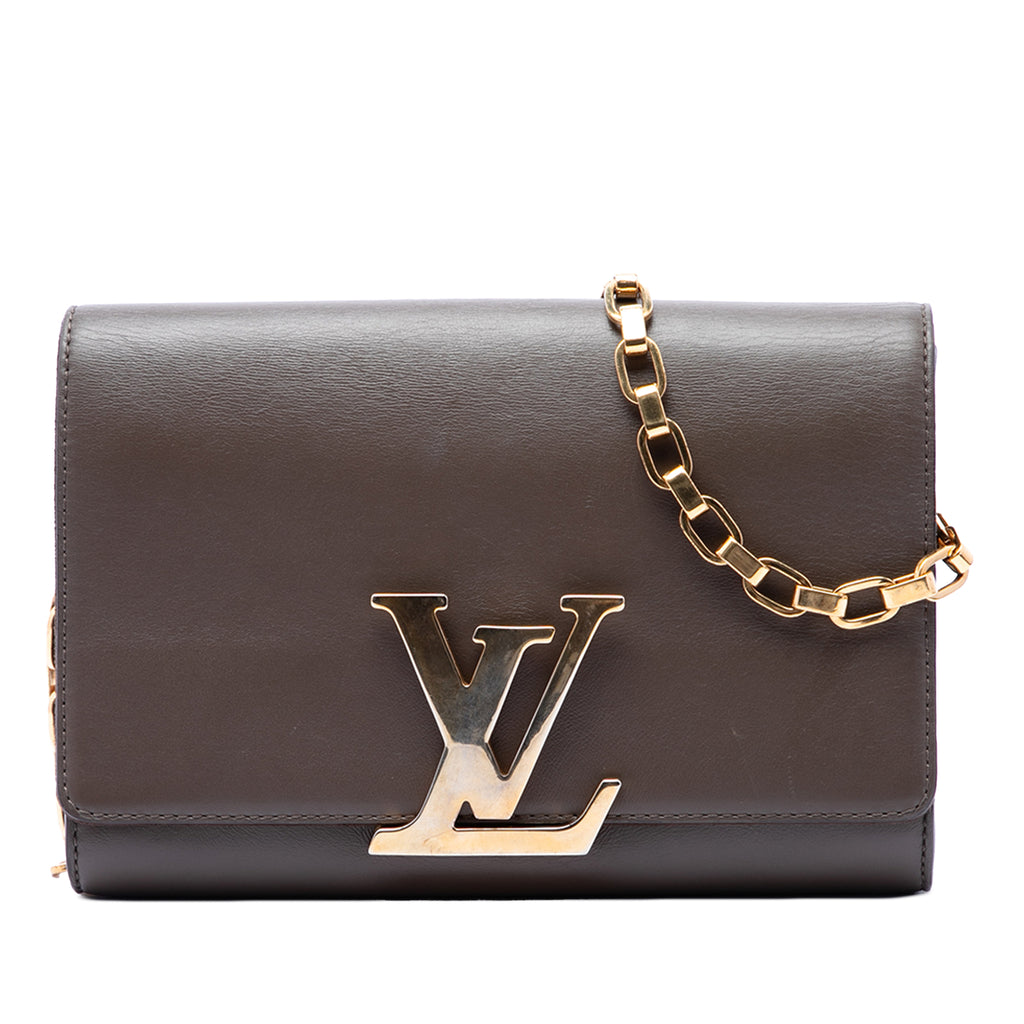Chain Louise Clutch Leather GM