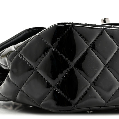 Chanel Patent Calfskin Quilted Mini Square Flap Black 1987491