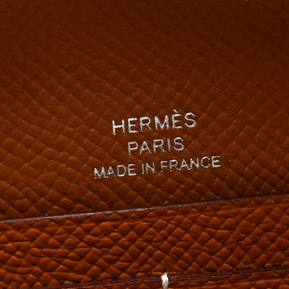 Hermès Epsom Maillon Wallet To Go Gold