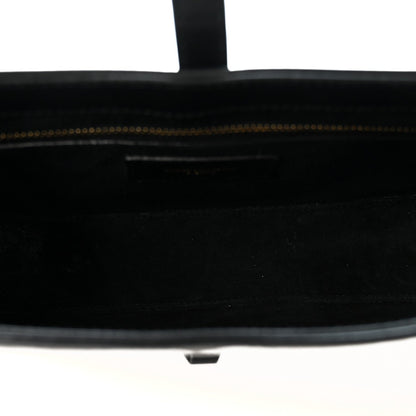 Saint Laurent Smooth Calfskin Le 5 A 7 Hobo Black