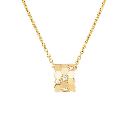 18K Gold Diamond Chaumet Bee My Love Pendant