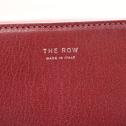 The Row Goatskin The Sofia 8.75 Crossbody Burgundy
