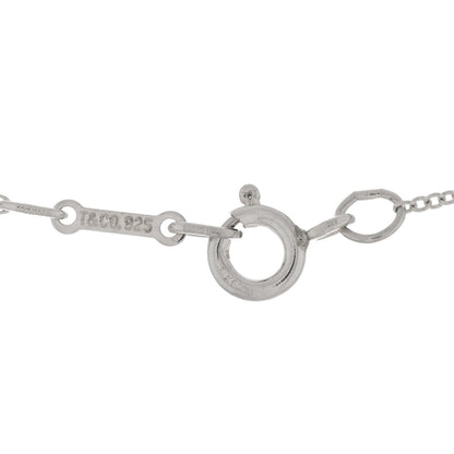 Tiffany Sterling Silver Paloma Picasso Loving Heart Pendant Necklace