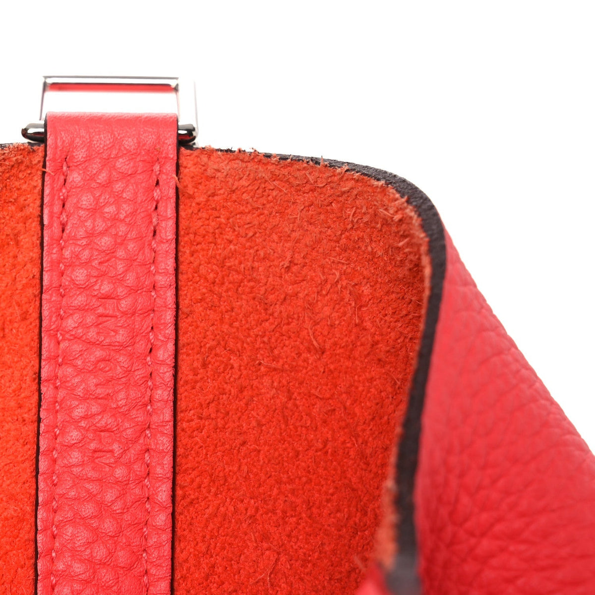 Hermes Taurillon Clemence Picotin Lock 22 MM Rose Jaipur
