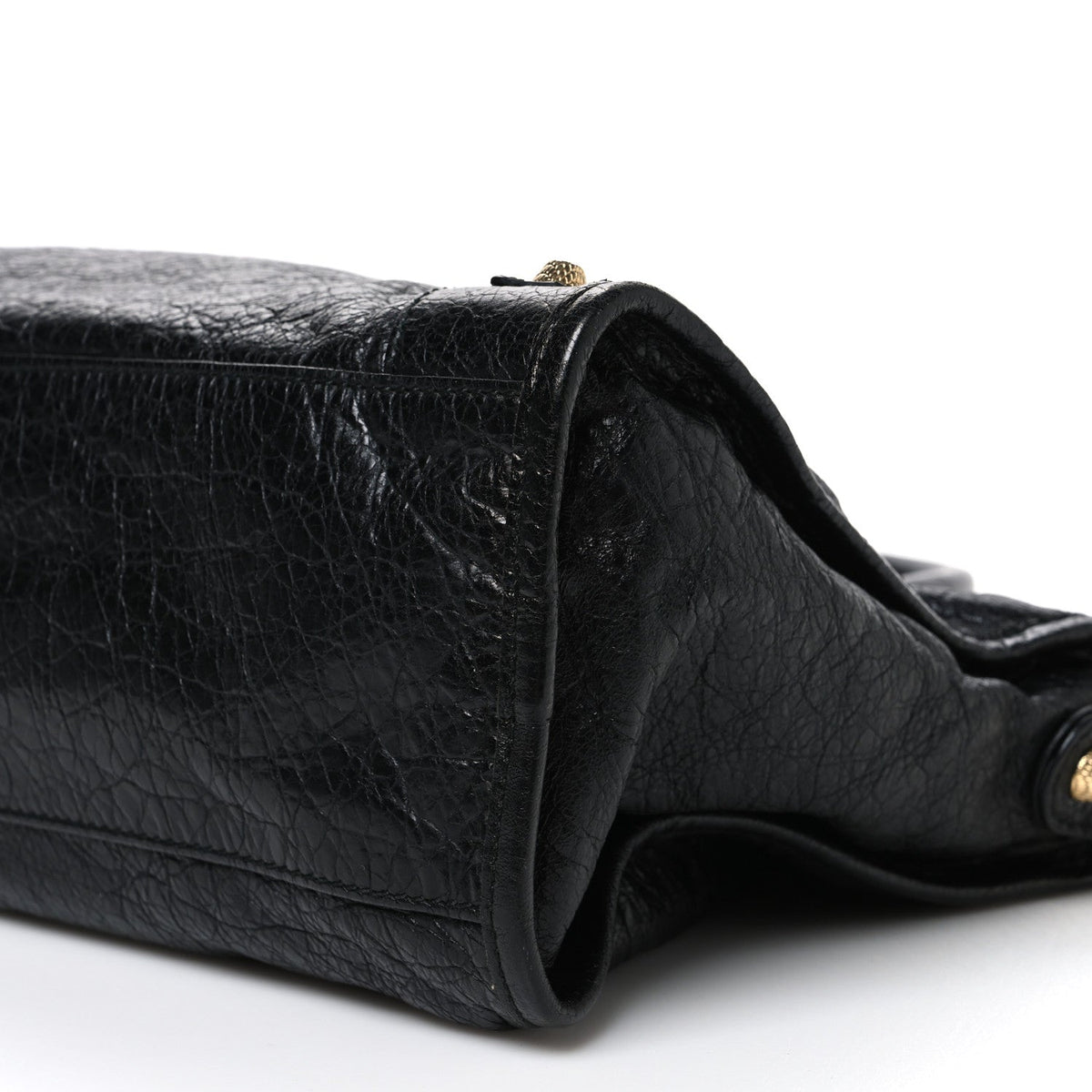 Balenciaga Agneau Giant 12 Gold City Black