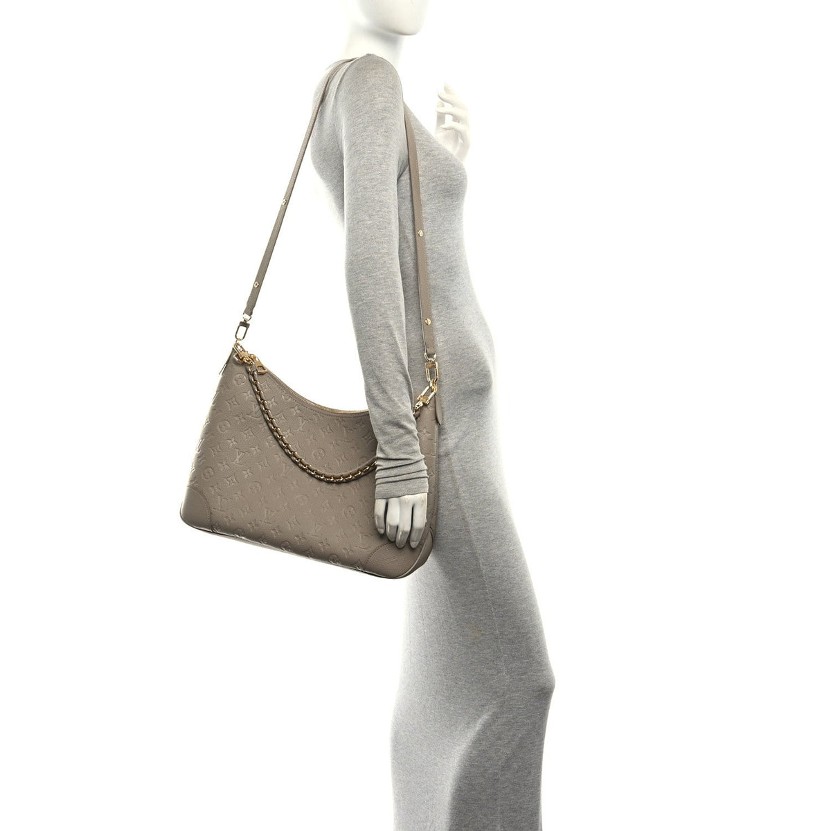 Louis Vuitton Monogram Boulogne GM NM Turtledove