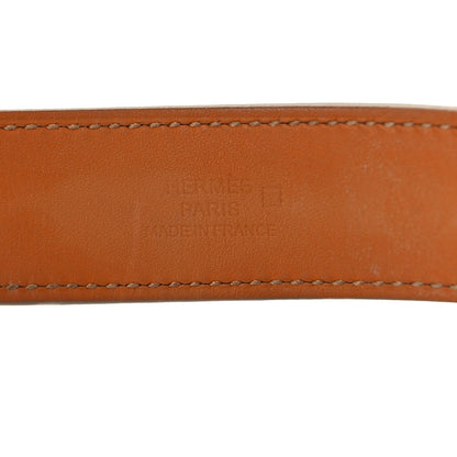 Hermes Matte Alligator Collier de Chien CDC 24 Bracelet T3 Beton