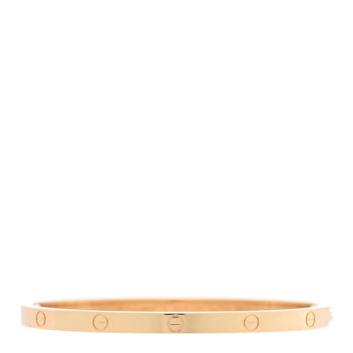 Cartier 18K Yellow Gold Small LOVE Bracelet 15