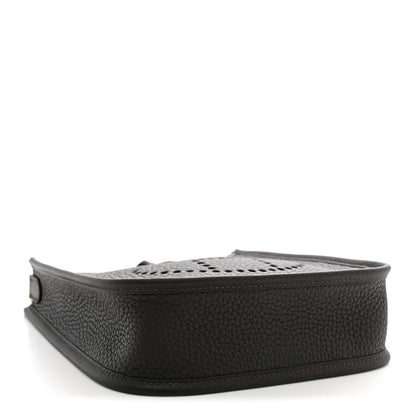 Hermès Taurillon Clemence Evelyne TPM Bai Brun