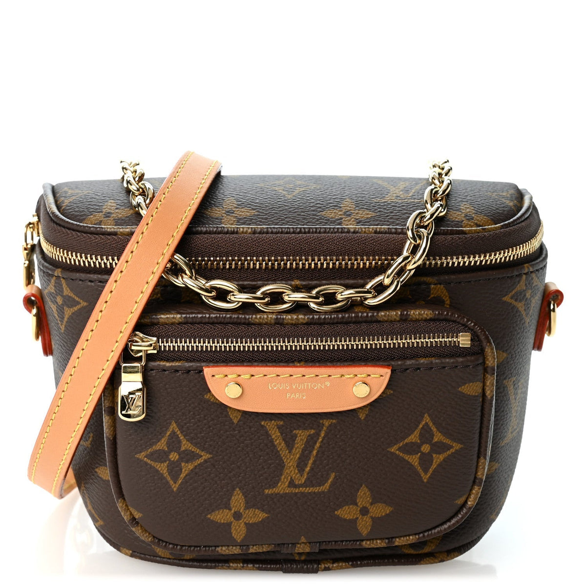 Louis Vuitton Monogram Mini Bumbag Brown