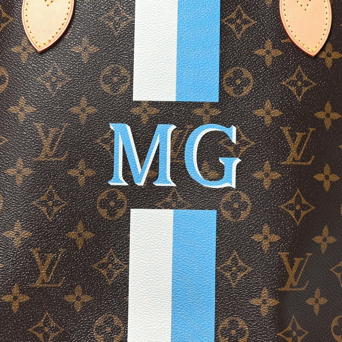 Louis Vuitton Monogram My LV Heritage Neverfull GM Bleu de France Vert Clair