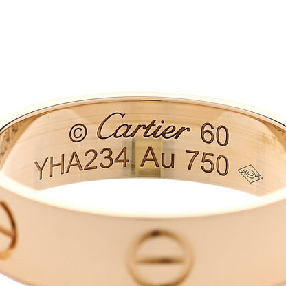 Cartier 18K Yellow Gold 5.5mm LOVE Ring 60 9.25