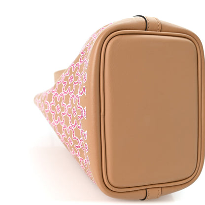Hermes Swift Micro Lucky Daisy Picotin Lock Chai Rose White