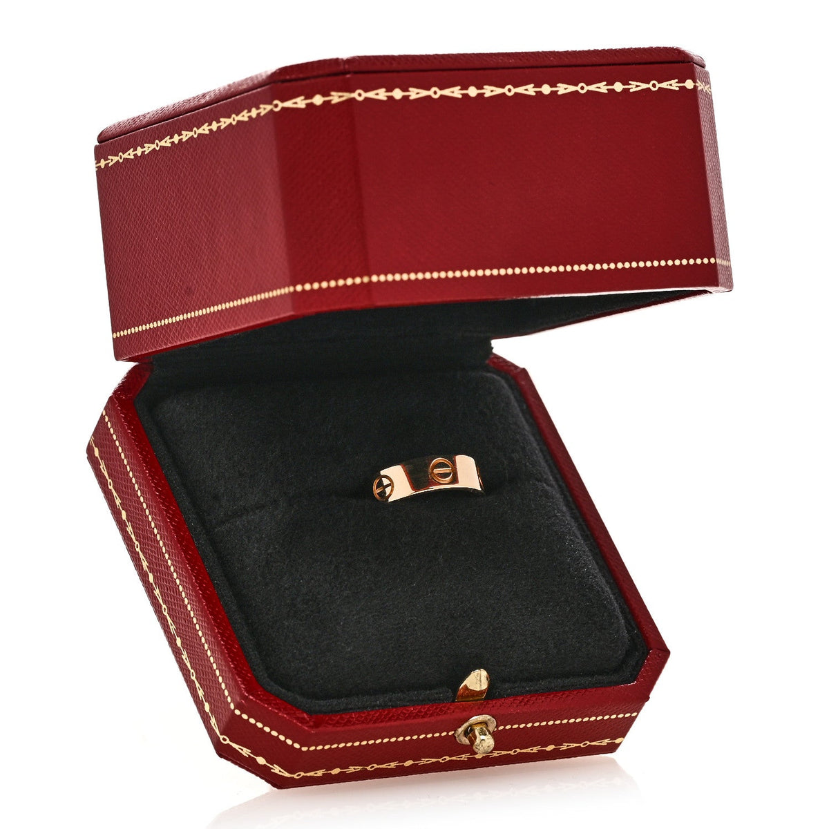 Cartier 18K Yellow Gold 5.5mm LOVE Ring 51 5.75