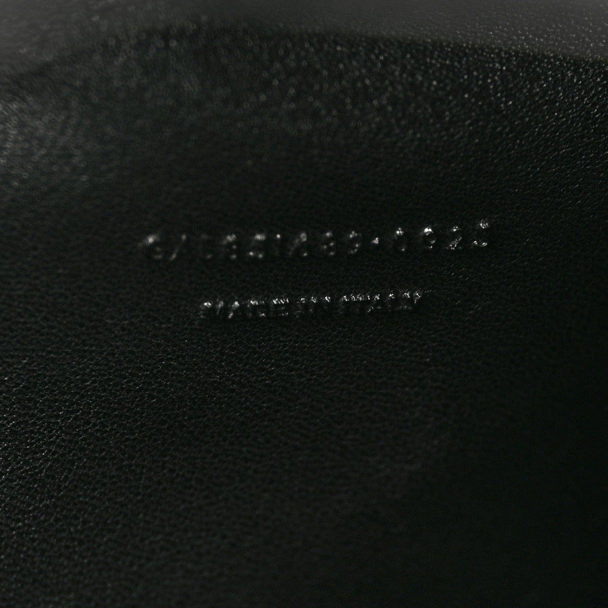 Saint Laurent Lambskin Quilted Icarino Bag Black