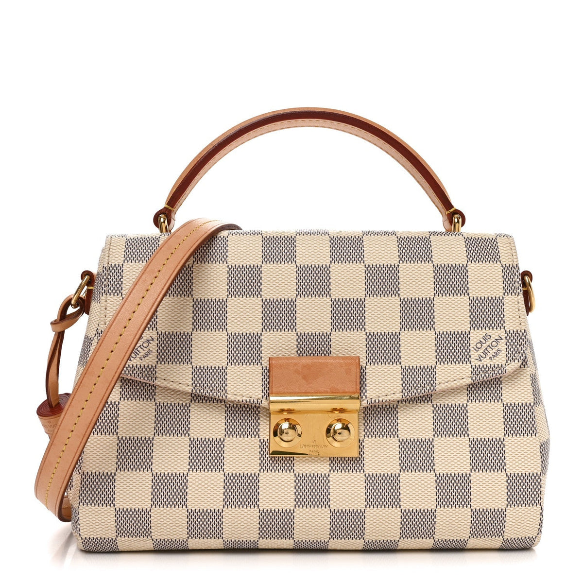 Louis Vuitton Damier Azur Croisette Cream