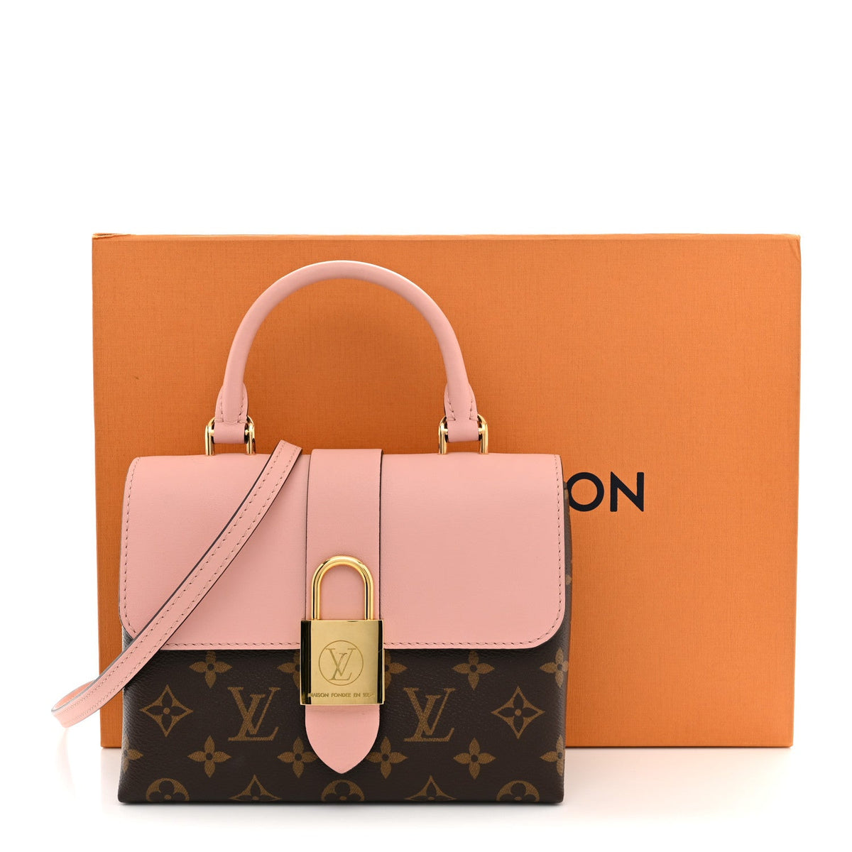 Louis Vuitton Monogram Calfskin Locky BB Rose Poudre 1981854