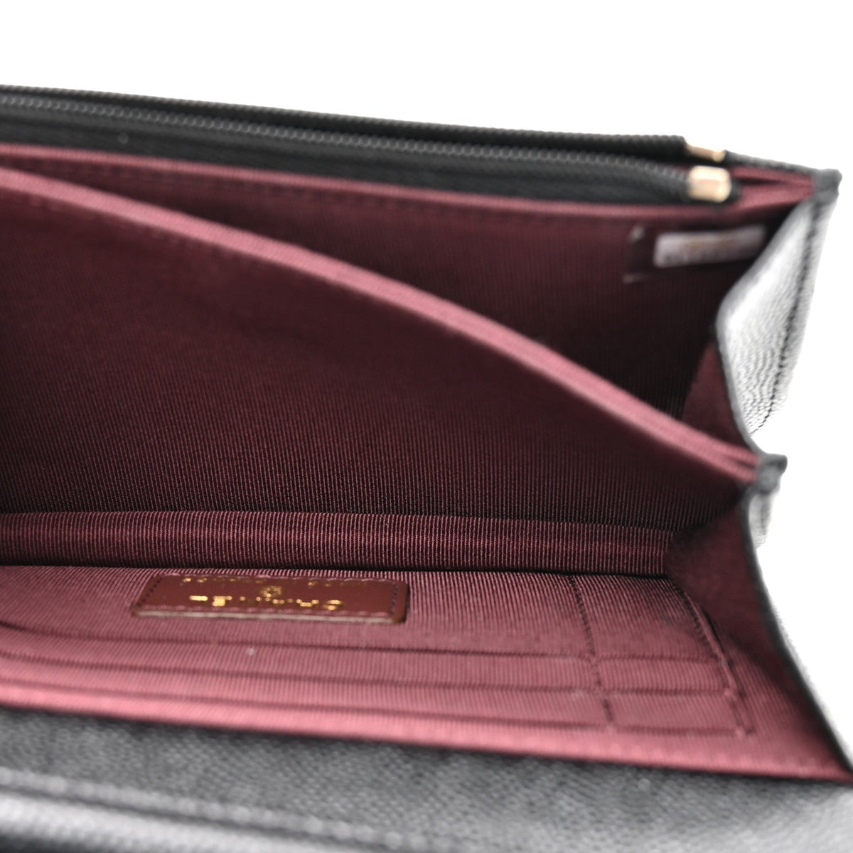 Chanel Caviar Quilted Mini Wallet on Chain WOC Black
