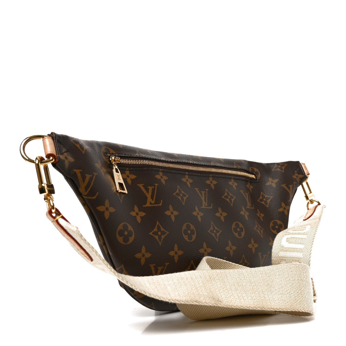 Louis Vuitton Monogram High Rise Bumbag Brown