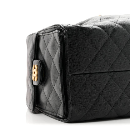Chanel Caviar Quilted Small Chanel 25 Handbag Black