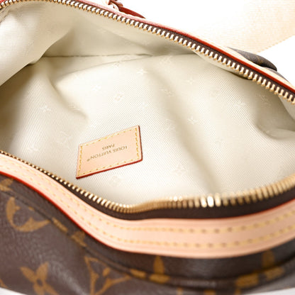 Louis Vuitton Monogram High Rise Bumbag Brown