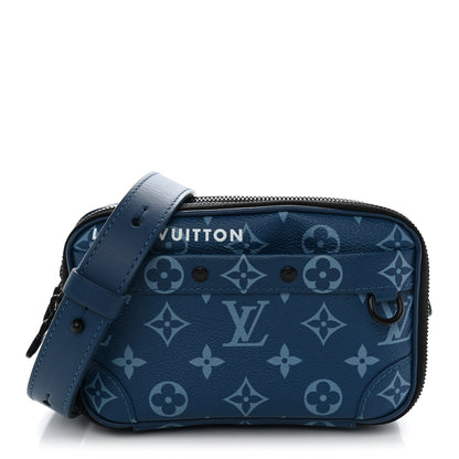 Louis Vuitton Monogram Alpha Wearable Wallet Atlantic Blue