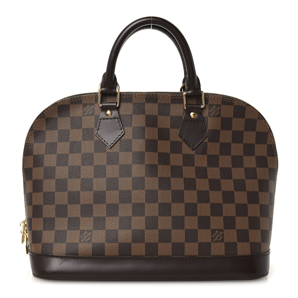Louis Vuitton Damier Ebene Alma PM Brown