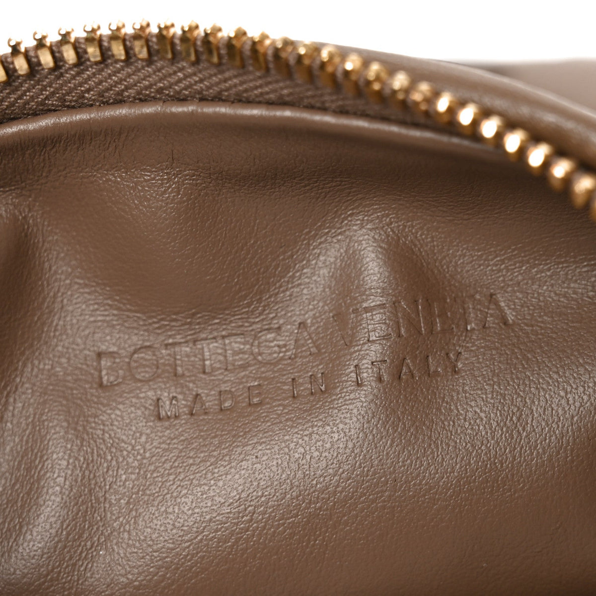 Bottega Veneta Nappa Intrecciato Mini Jodie Dark Taupe