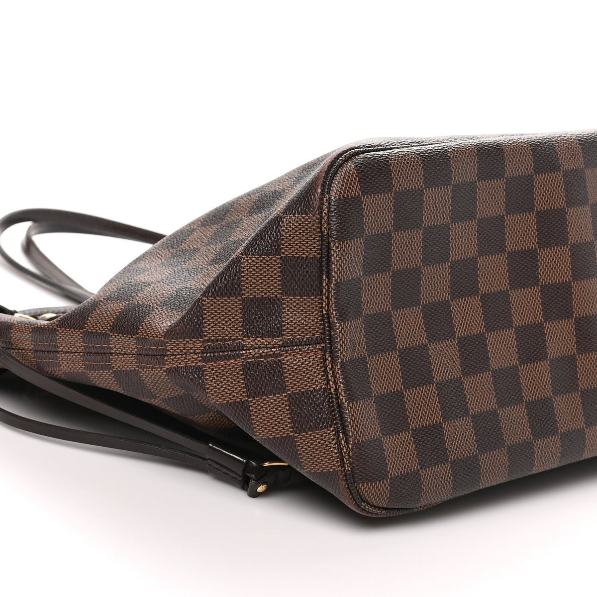 Louis Vuitton Damier Ebene Neverfull MM Bag Brown