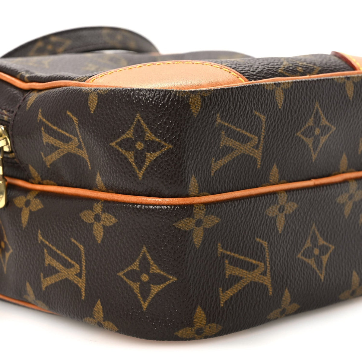 Louis Vuitton Monogram Coated Canvas Amazone Bag Brown