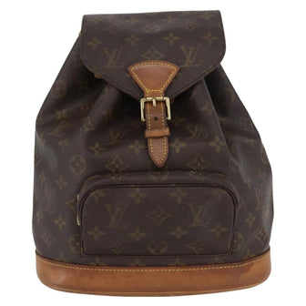 Vintage Montsouris Backpack Monogram Canvas MM