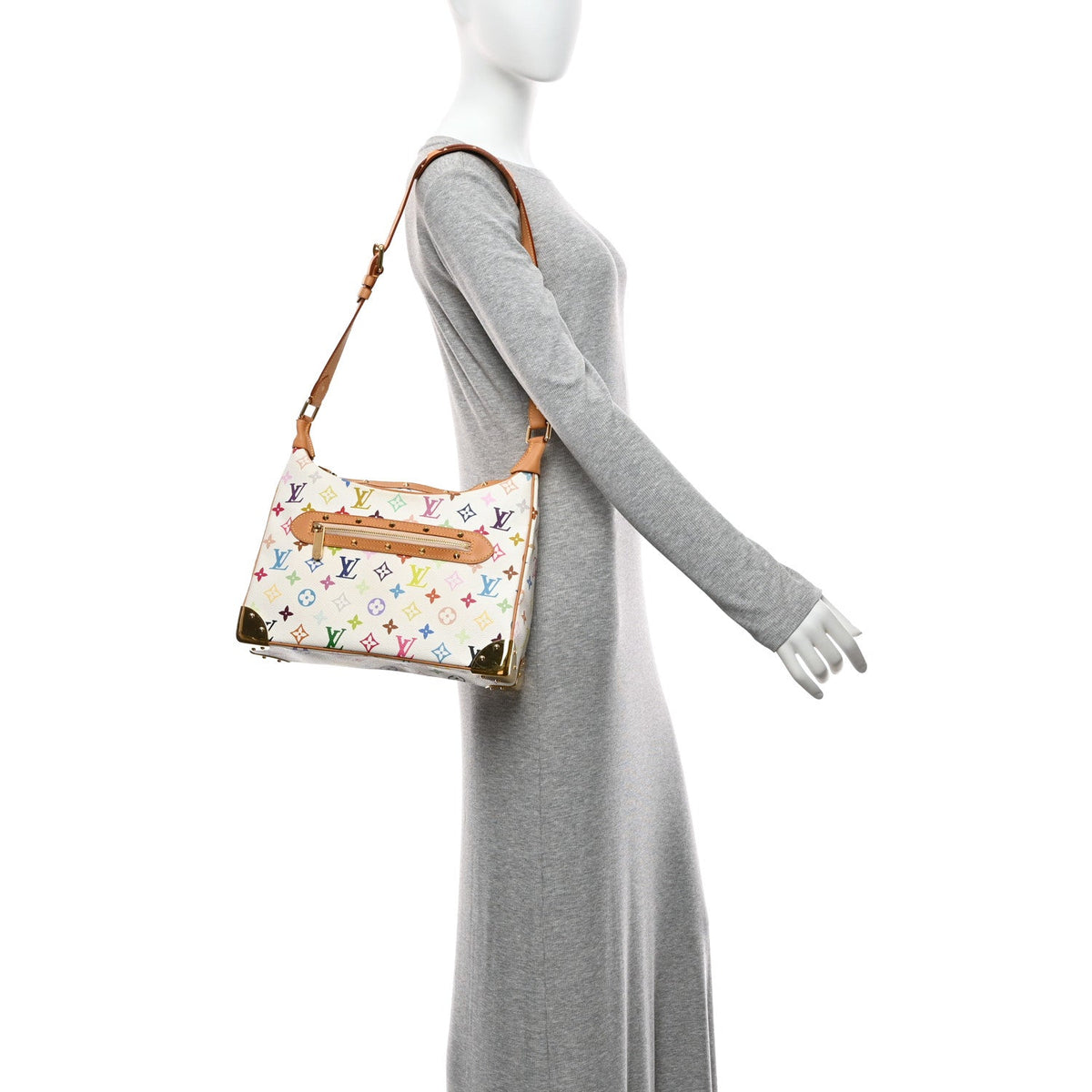Louis Vuitton Monogram Multicolor Boulogne White 1891847