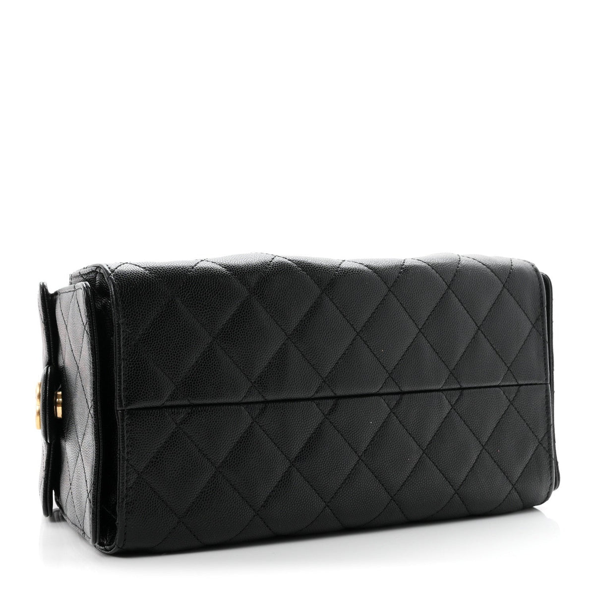 Chanel Caviar Quilted Small 25 Handbag Black 1980412