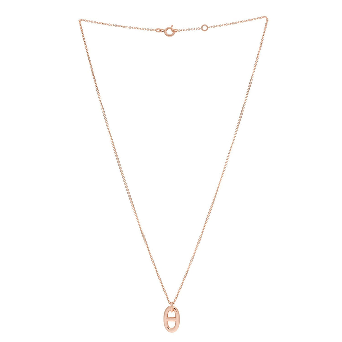 Hermes 18K Rose Gold PM Farandole Pendant Necklace