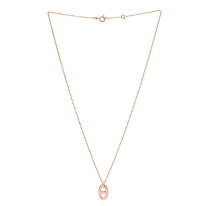 Hermes 18K Rose Gold PM Farandole Pendant Necklace