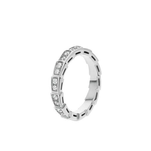 18K Gold Diamonds BVLGARI Serpenti Viper Ring
