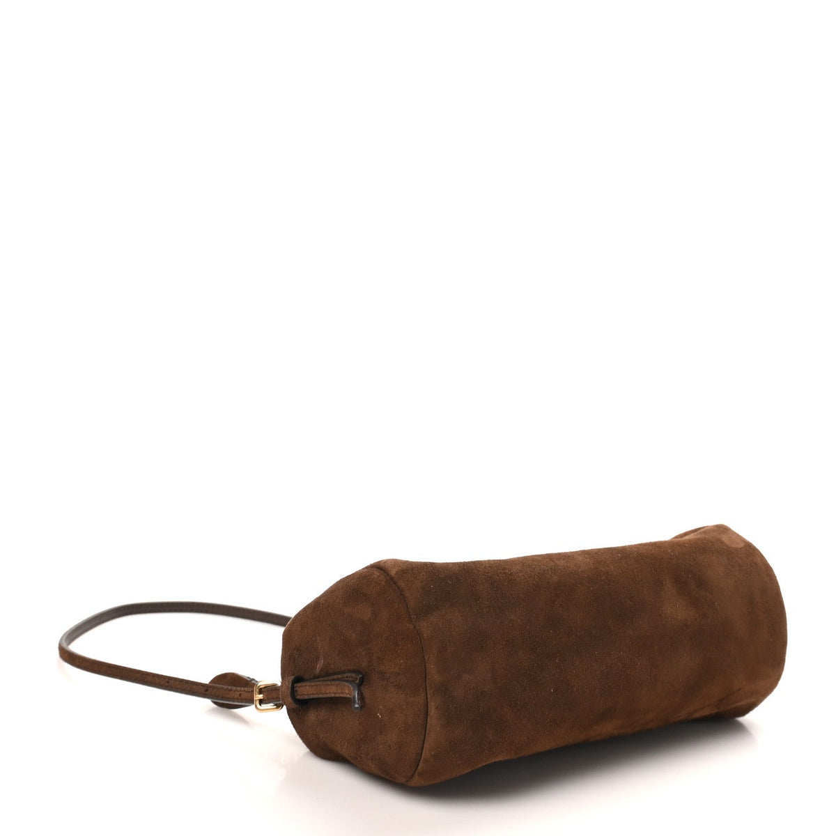 Miu Miu Suede Pouch Cacao