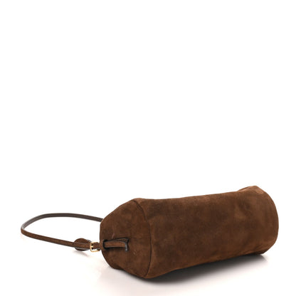 Miu Miu Suede Pouch Cacao