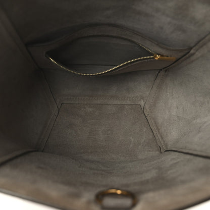 Celine Soft Grained Calfskin Small Sangle Bucket Bag Taupe