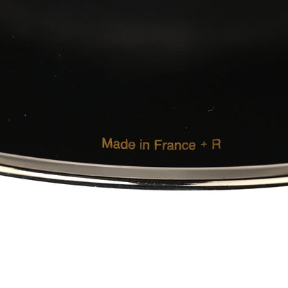 Hermes Palladium Plated Printed Extra Wide Bracelet 70