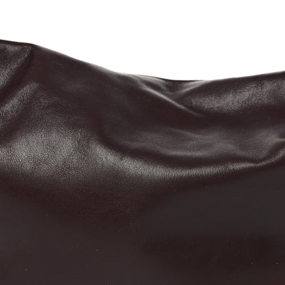 Khaite Calfskin Medium Olivia Hobo Burgundy