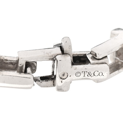 Tiffany Sterling Silver T Link Chain Bracelet