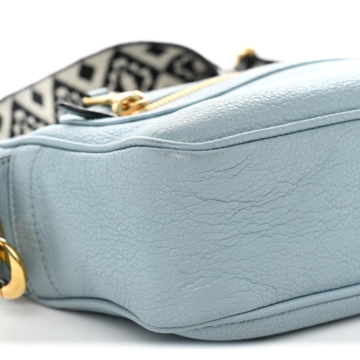 Miu Miu Madras Jacquard Camera Bag Lago