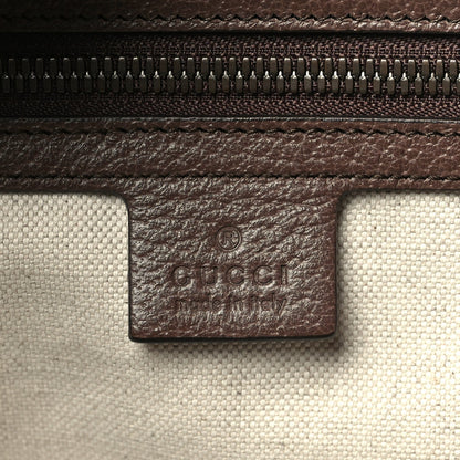 Gucci GG Supreme Monogram Medium Ophidia Carry-On Duffle Bag Beige Ebony