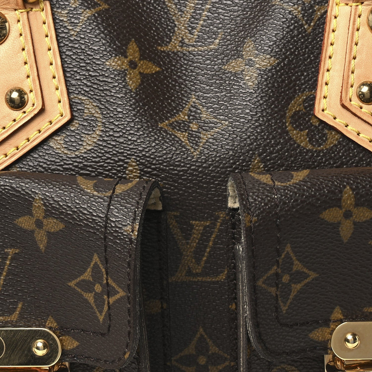 Louis Vuitton Monogram Manhattan PM Brown