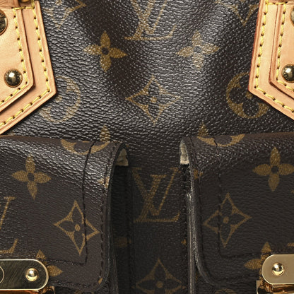 Louis Vuitton Monogram Manhattan PM Brown