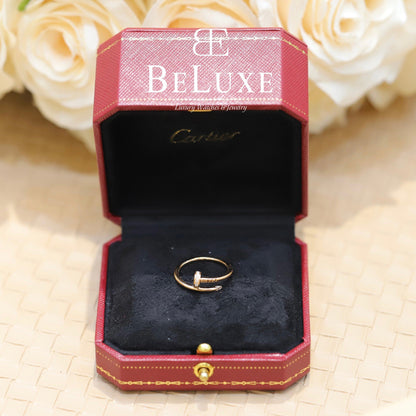18K Rose Gold Diamond Cartier Juste un Clou Ring