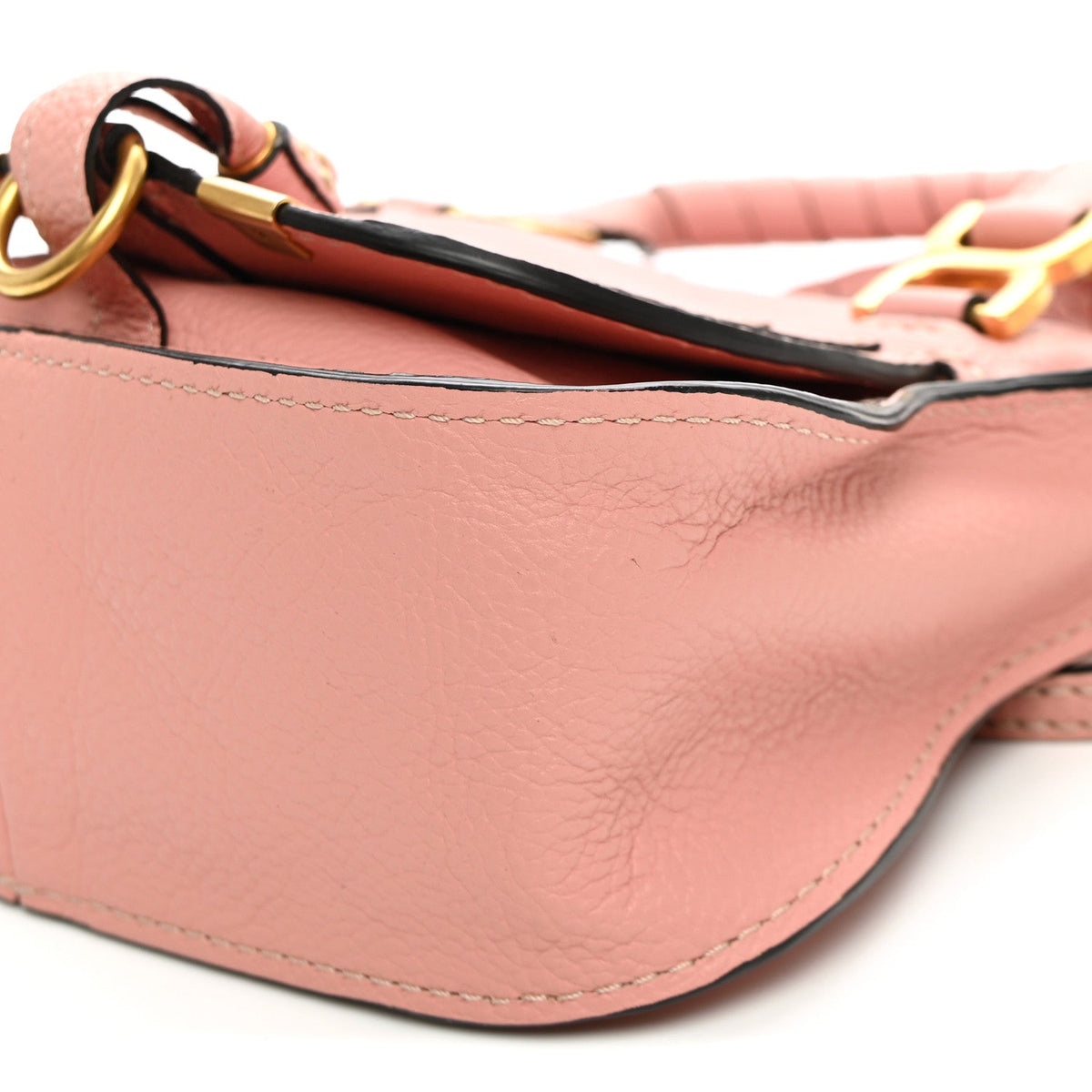 Chloe Calfskin Mini Marcie Satchel Fallow Pink