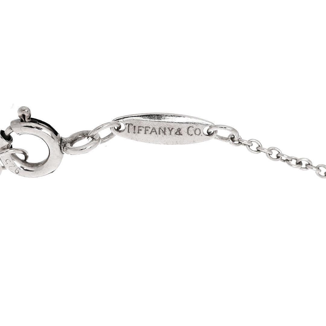 Tiffany Sterling Silver Turquoise Elsa Peretti Color by the Yard Bracelet