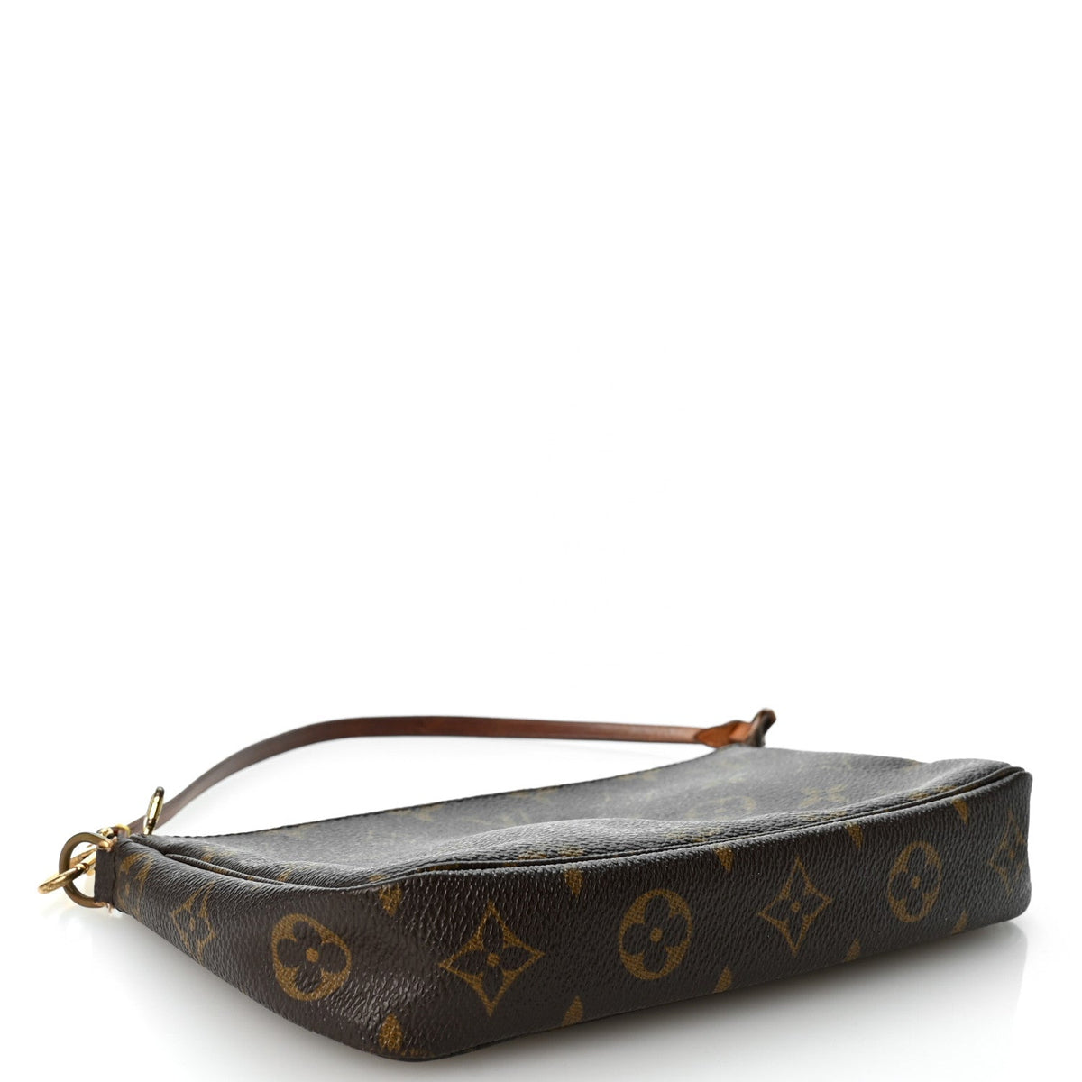 Louis Vuitton Monogram Pochette Accessories Bag Brown